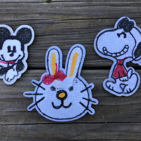 Iron On Patches Embroidery Applique Patches Craft - Picture 7 of 8